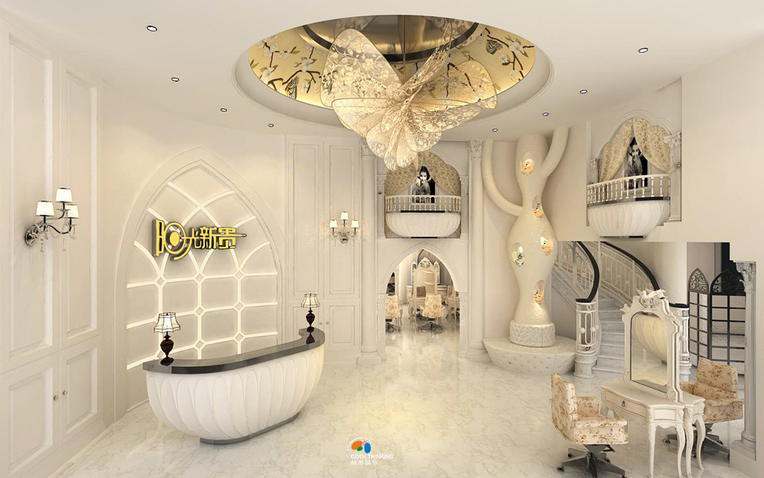 深圳美容院裝飾設計 混搭風格 美容養(yǎng)生會所裝修