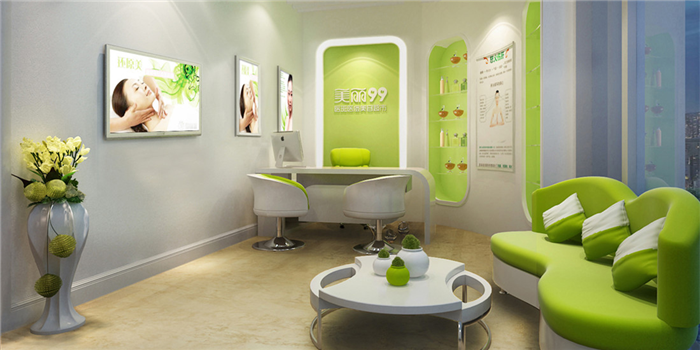深圳醫(yī)斑醫(yī)痘美容店設(shè)計 現(xiàn)代風格